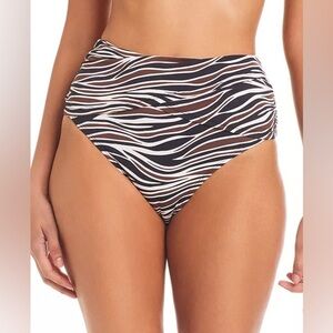 Bleu by Rod Beattie Women's Animal Instinct Swim Bottom NWT